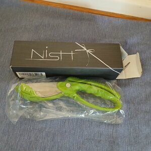 Nish Salad Scissor Double Blade Salad Cutting New